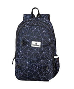 Zipline Casual SMALL School bag for girls,Black|18L Water Resistant backpack for women|Stylish,Lightweight,Durable|College Bag For Women Office,Travel,School,College(Small Size)