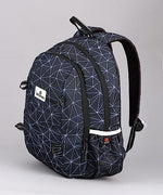 Zipline Casual SMALL School bag for girls,Black|18L Water Resistant backpack for women|Stylish,Lightweight,Durable|College Bag For Women Office,Travel,School,College(Small Size)