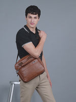 Zipline 10" Laptop Messenger Bag - Tan